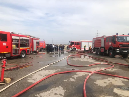 Kürdəxanıda obyektdəki yanğın söndürülüb - YENİLƏNİB-2