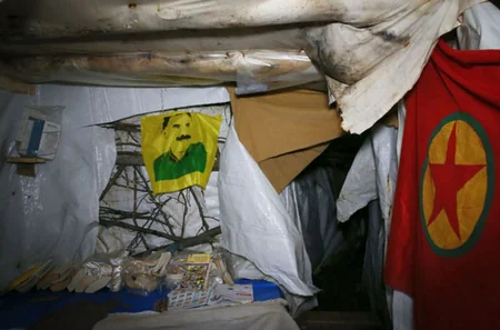 Diyarbəkirdə PKK-ya aid 3 mağara və 16 yeraltı sığınacaq aşkarlanıb