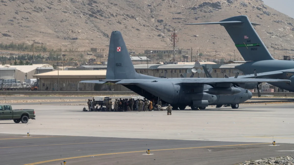 United States evacuates nearly 7,000 people from Kabul airport