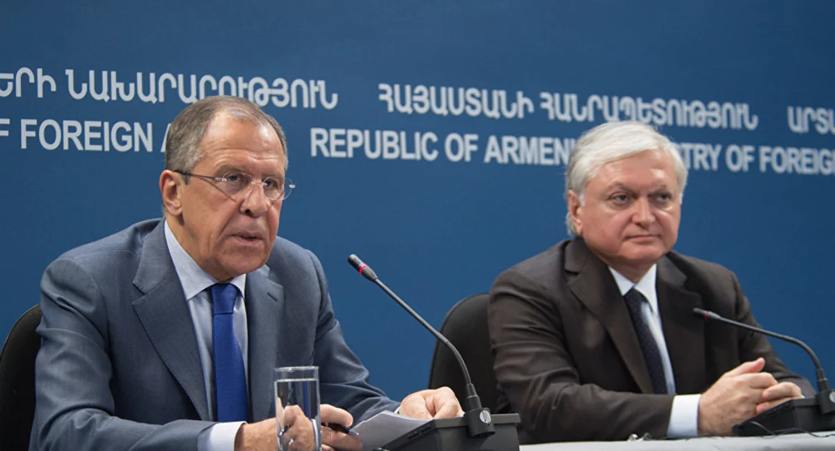 В Москве состоялась встреча глав МИД России и Армении
