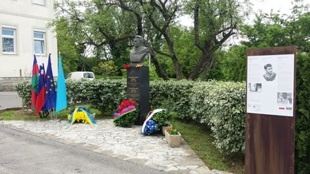 ​Sloveniyada azərbaycanlı döyüşçülərin şərəfinə ucaldılan abidənin açılışı olub