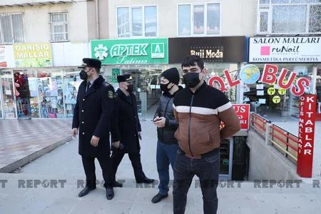 DİN: “Vətəndaşlar polis görəndə tibbi maskadan düzgün istifadə edirlər”