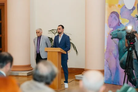 “Metamorfik bağlar:70/30” sərgisinin açılışı baş tutub