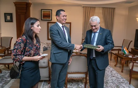 Cavid Qurbanov: Şimal-Cənub Beynəlxalq Nəqliyyat Dəhlizinin yaradılması tarixi hadisədir