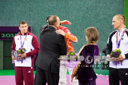 ​Азербайджан завоевал на Евроиграх первую золотую медаль по греко-римской борьбе