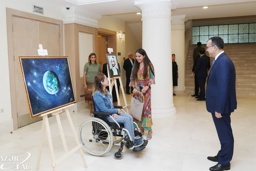 Heydər Əliyev Fondunun vitse-prezidenti “Nəsimi” antreprizasının təqdimatında iştirak edib