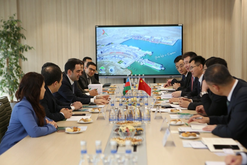 Bakı Limanı Çinin ən böyük limanı ilə əməkdaşlığı genişləndirir