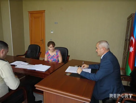 Arzu Rəhimov Ucarda vətəndaşları qəbul edib - FOTO - VİDEO