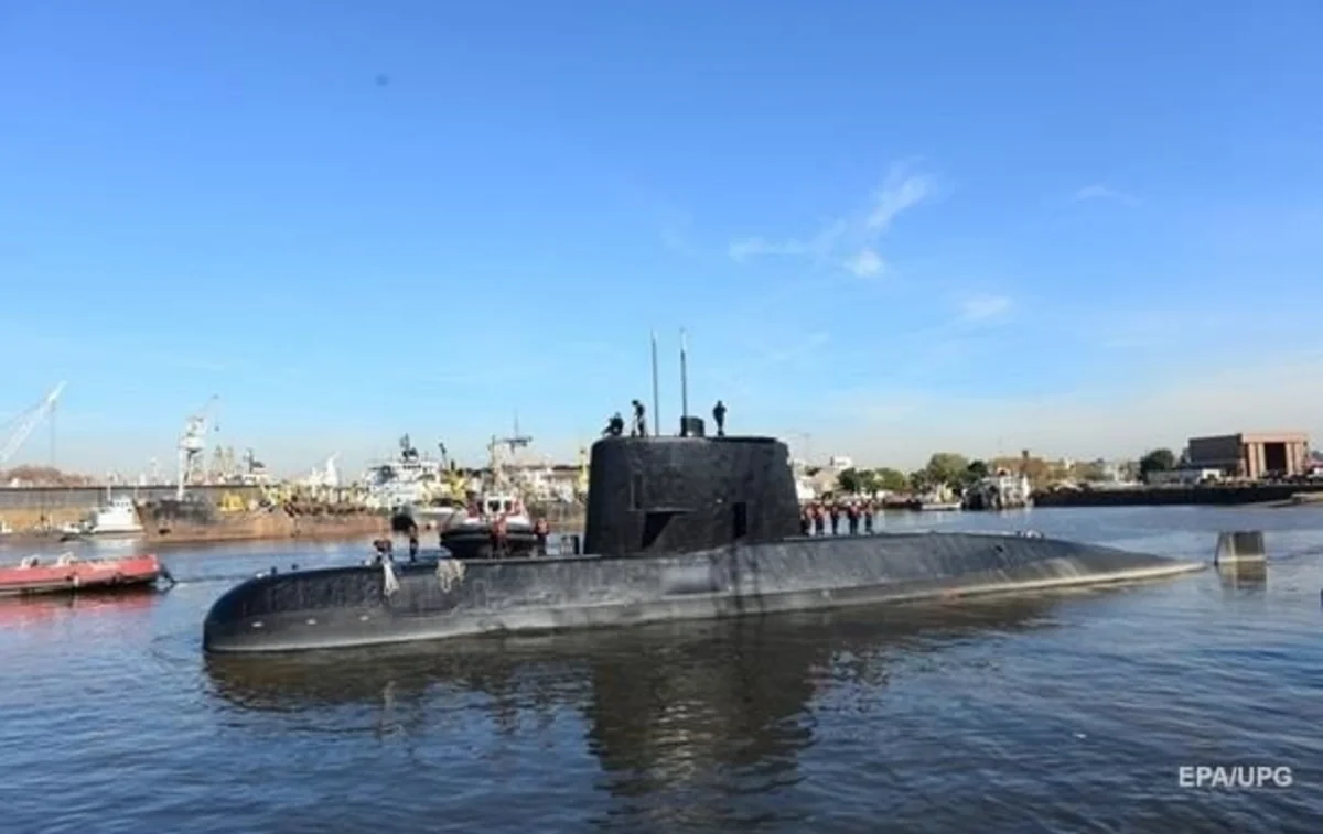 В Аргентине  обнаружили пропавшую в прошлом году  подлодку