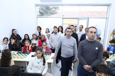 Bakıda yeni şahmat klubunun açılışı olub