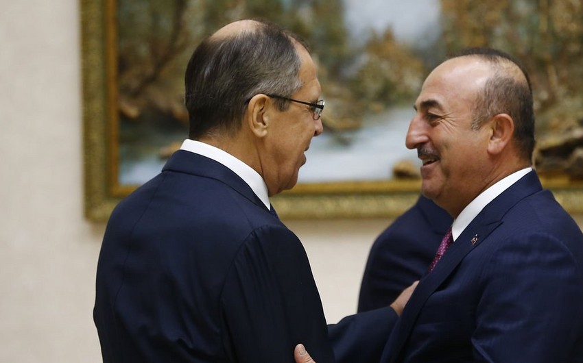 Lavrov və Çavuşoğlu arasında telefon danışığı olub