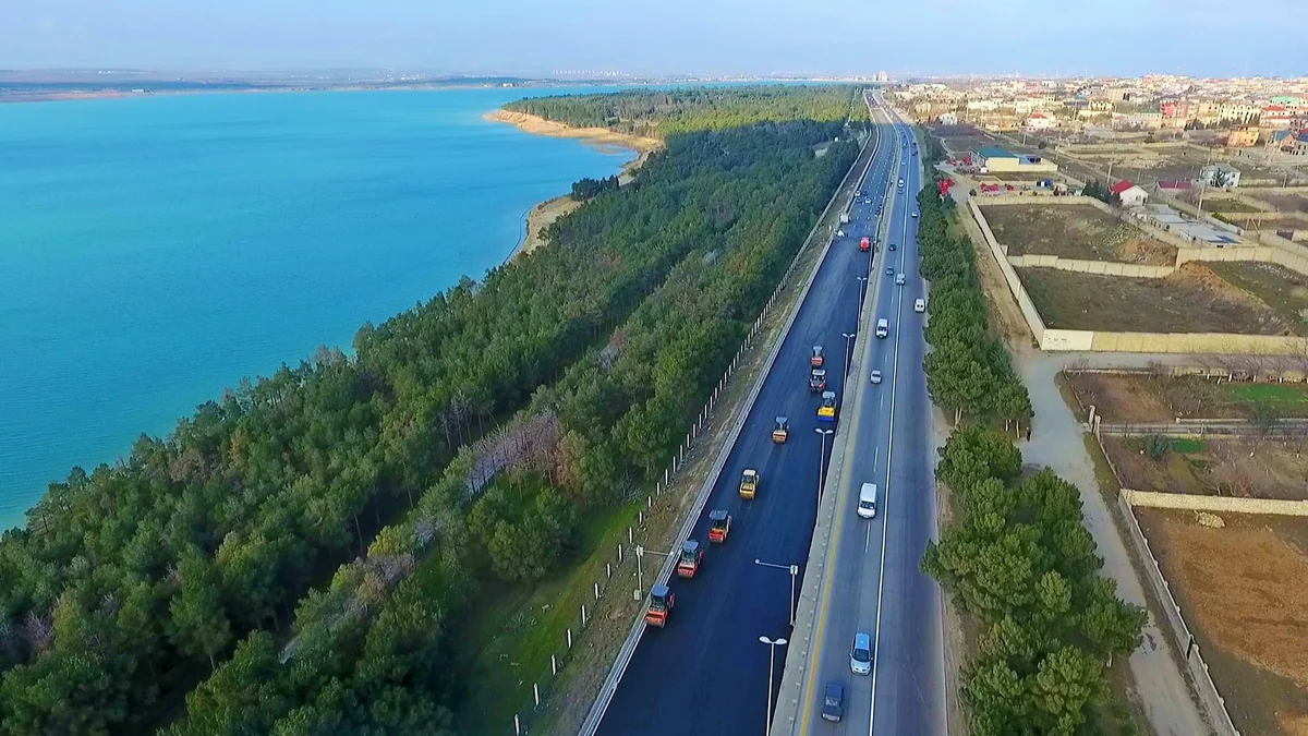M1 magistralının bir hissəsində təmir-bərpa işlərinin ilk mərhələsi bitir