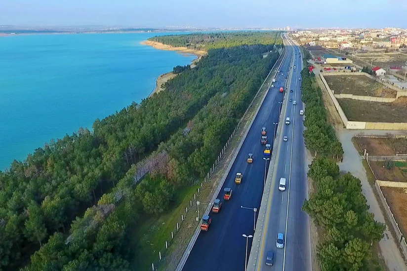 M1 magistralının bir hissəsində təmir-bərpa işlərinin ilk mərhələsi bitir