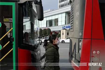 Xüsusi karantin rejimində olan Bakıdan - FOTOREPORTAJ