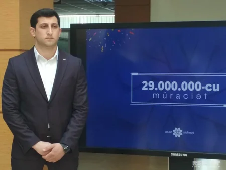 ASAN-da 29 milyonuncu vətəndaşın müraciəti qeydə alınıb