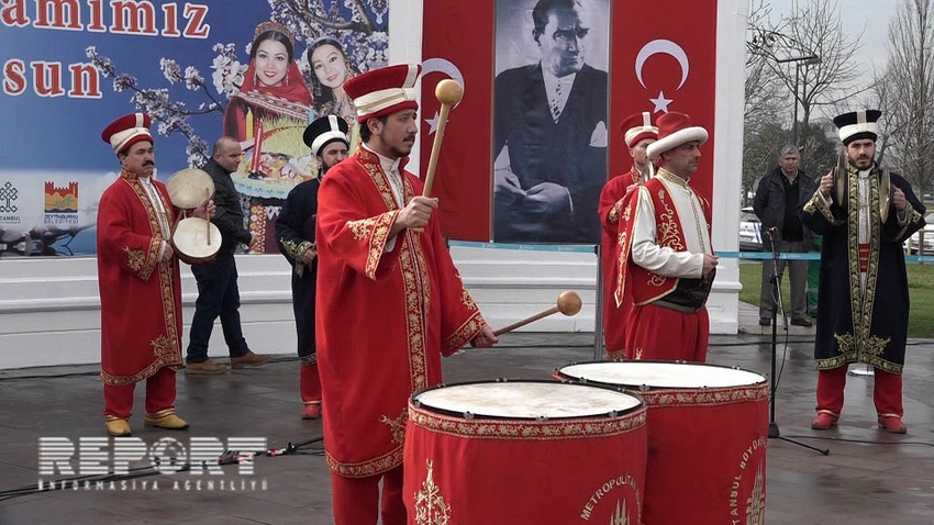 İstanbulda Novruz bayramı şənliyi təşkil edilib - FOTO