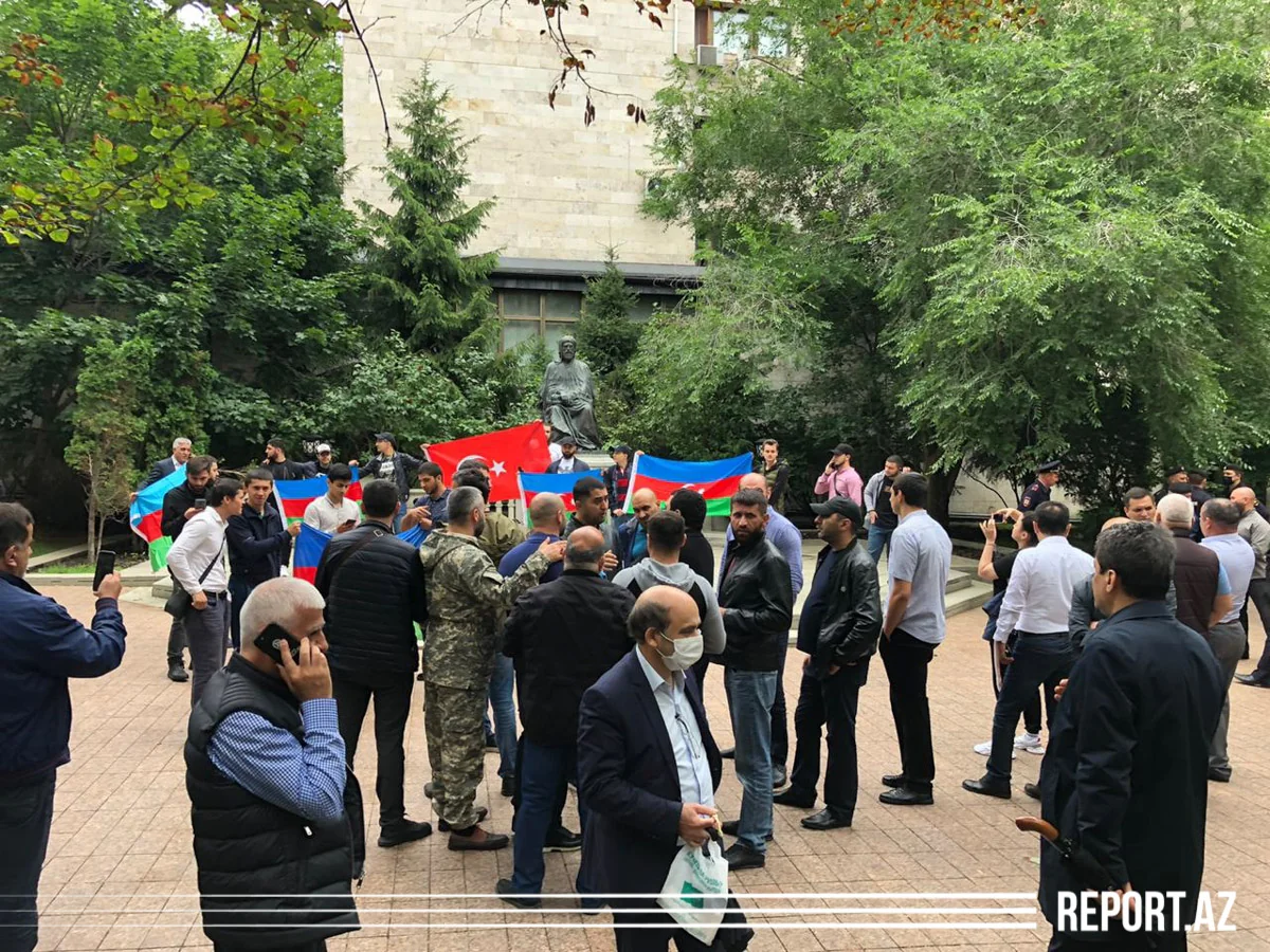 Moskvadakı soydaşlarımız dəstək aksiyası keçirdilər