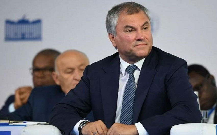 Dövlət Dumasının sədri Türkiyəyə səfər edəcək