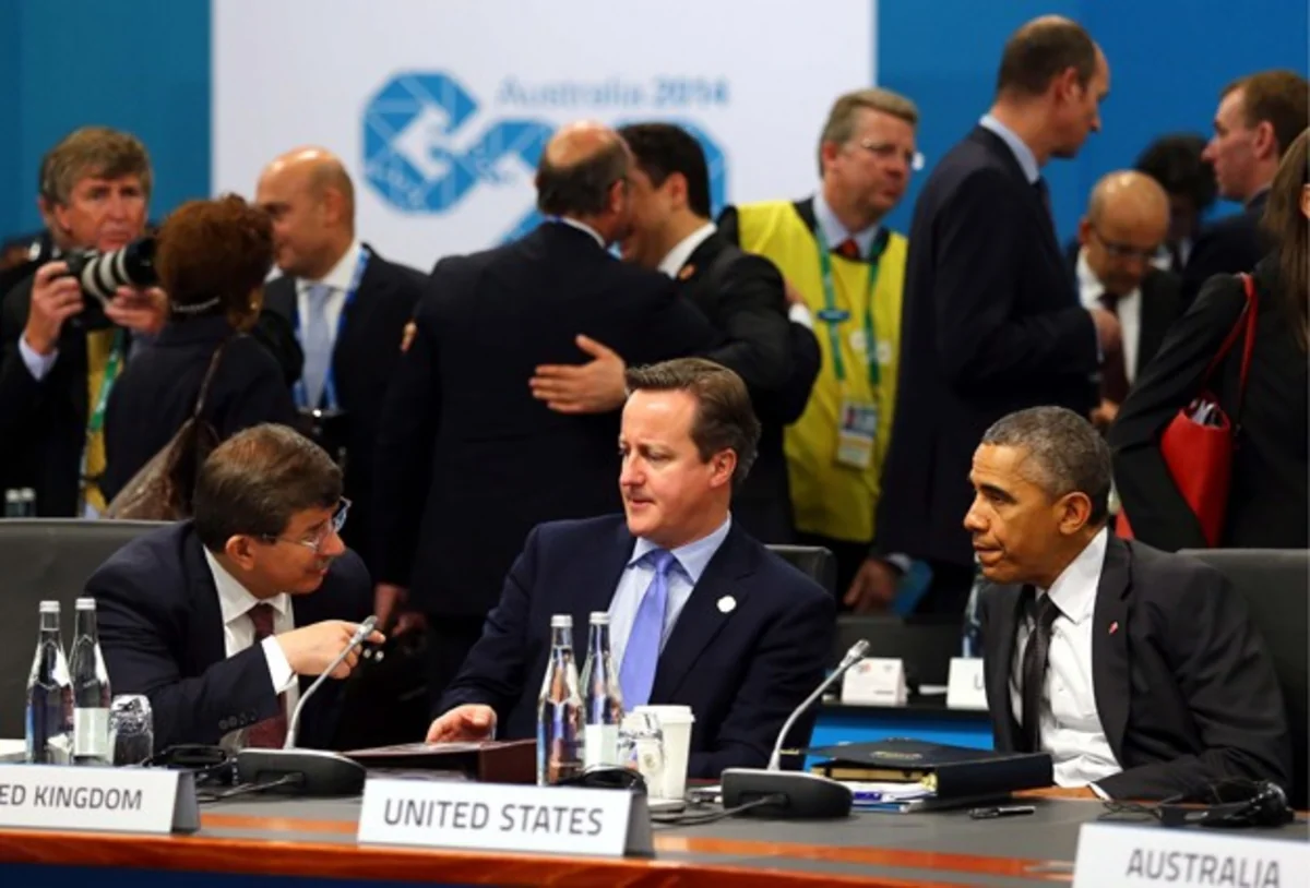 ​Davudoğlu Barak Obama ilə Suriya və İraq məsələsini müzakirə edib