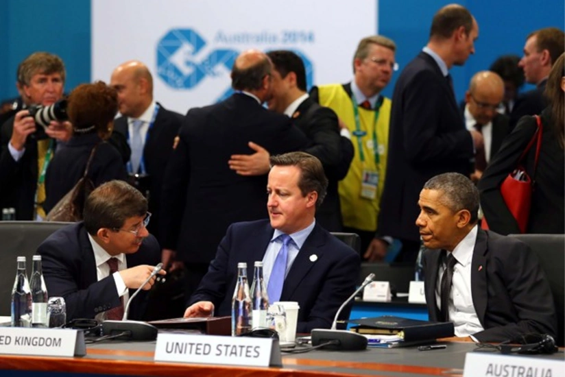 ​Davudoğlu Barak Obama ilə Suriya və İraq məsələsini müzakirə edib