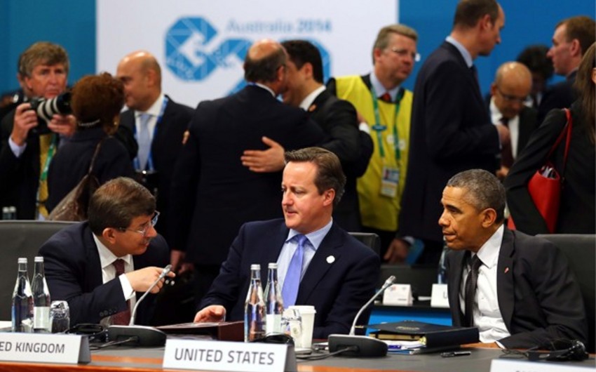 ​Davudoğlu Barak Obama ilə Suriya və İraq məsələsini müzakirə edib