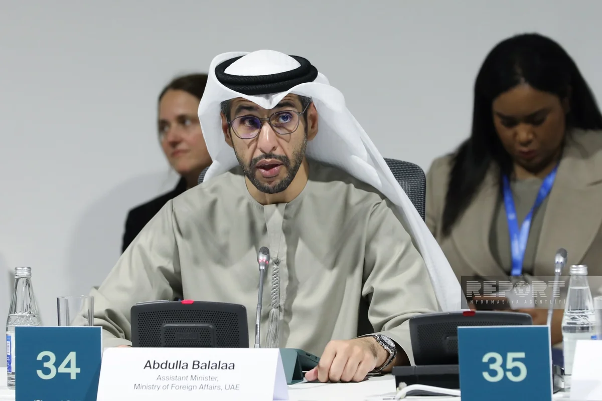Abdulla Balalaa: ROW bəyannaməsi 1,5 dərəcə hədəfinə çatmaq üçün çox vacibdir