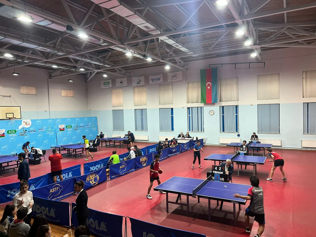 Stolüstü tennis üzrə Azərbaycan Kubokuna start verilib