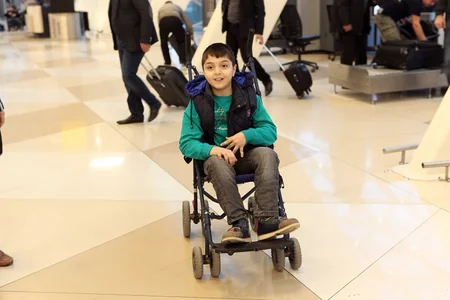 Sağlamlıq imkanları məhdud uşaqlardan daha 30 nəfəri Türkiyəyə bərpa müalicəsinə göndərilib