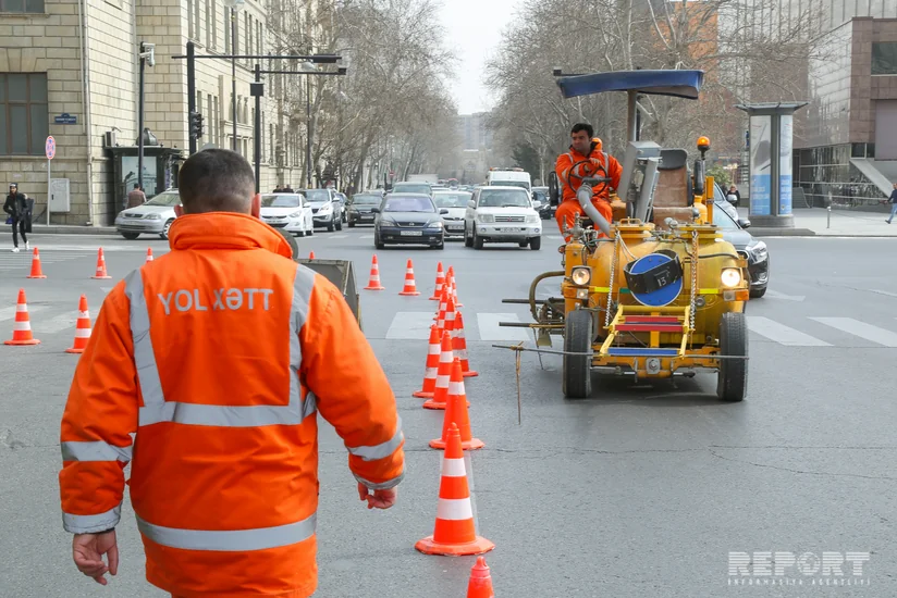 Special lanes for public transport laid in Baku