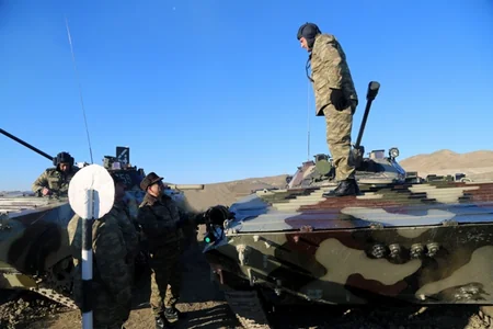 В Вооруженных силах Азербайджана проходит мероприятие с участием всего руководящего состава