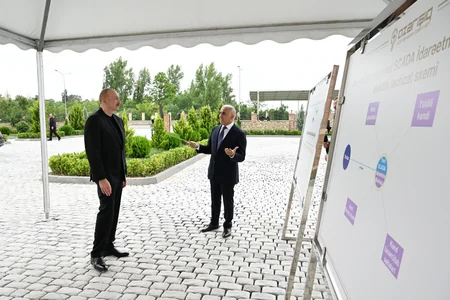 President Ilham Aliyev attends inauguration of Central Aran Regional SCADA Control Center in Yevlakh