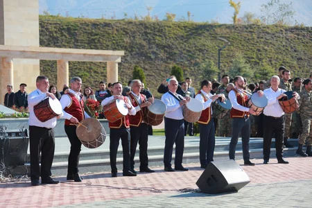 Şəkidə Zəfər Günü təntənəli şəkildə qeyd edilib