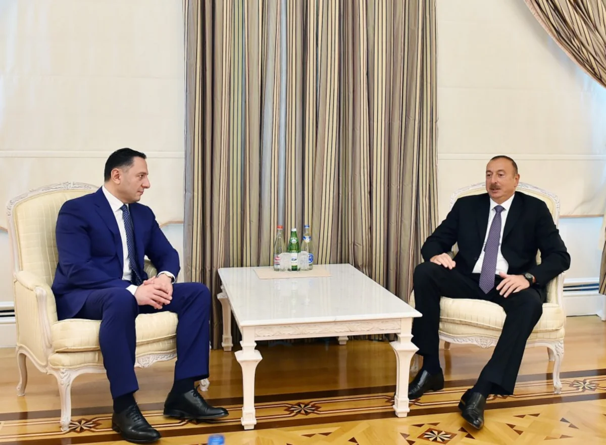 President Ilham Aliyev received head of Georgian State Security Service