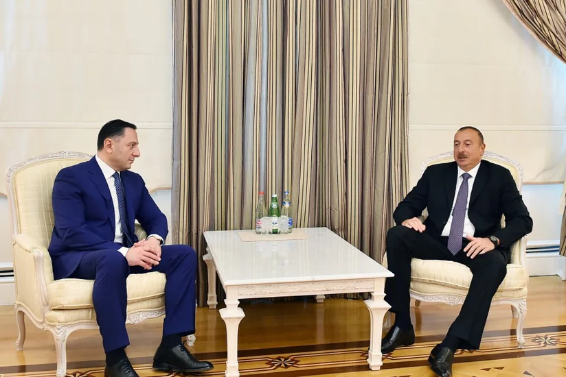 President Ilham Aliyev received head of Georgian State Security Service