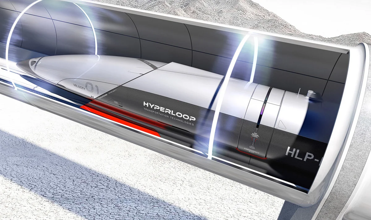 ABŞ-da “Hyperloop” vakuum qatarı ilk sərnişinləri daşıyıb