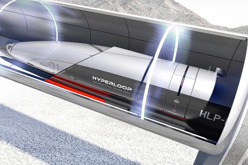 ABŞ-da “Hyperloop” vakuum qatarı ilk sərnişinləri daşıyıb