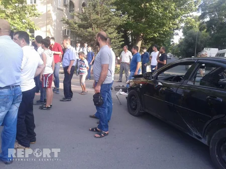 Mingəçevirdə ağır yol qəzası olub, xəsarət alanlar var - FOTO