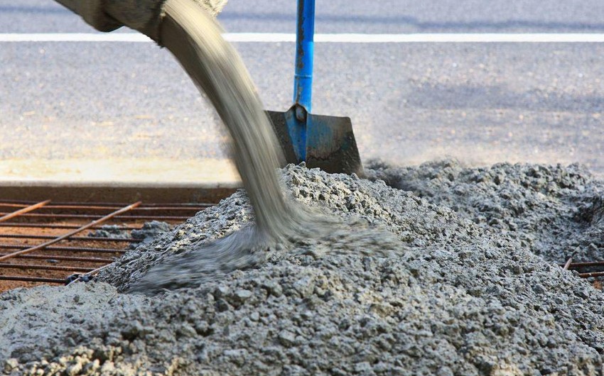 Azerbaijan’s concrete output drops by nearly 13%