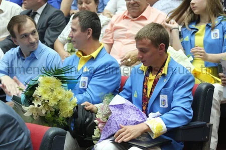 В Запорожье прошло чествование участников I Европейских игр
