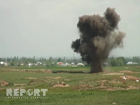 Mine-clearing operations are being conducted in liberated from occupation Azerbaijani territories - VIDEO