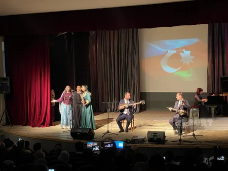 Tbilisidə Heydər Əliyevin 100 illik yubileyi və Zəfər Gününə həsr olunmuş konsert baş tutub