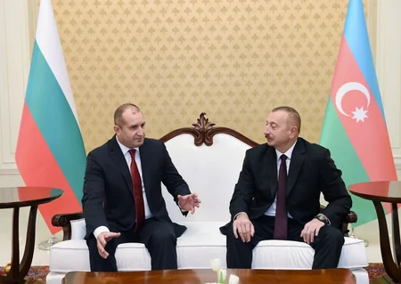 Prezident İlham Əliyev, birinci xanım Mehriban Əliyeva Bolqarıstan Prezidenti və xanımı ilə görüşüb - YENİLƏNİB