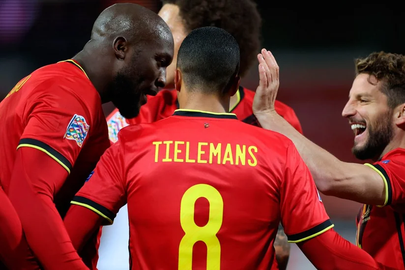 Сборная Бельгии победила англичан в матче Лиги наций