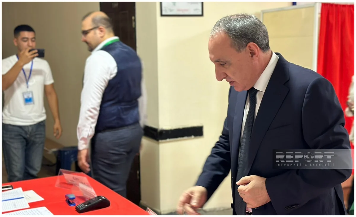 Baş prokuror Kamran Əliyev səs verib