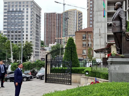 Kiyevdə Qurtuluş Günü qeyd olunub