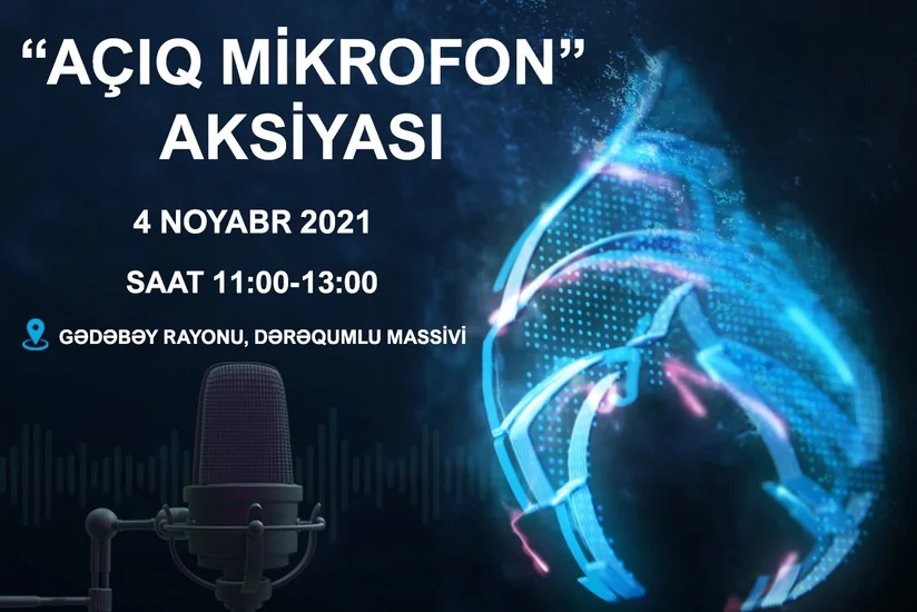 Azəriqaz Gədəbəydə “Açıq mikrofon” aksiyası keçirəcək