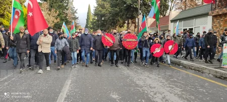 Şuşa fatehlərindən olan şəhid Qaxda dəfn edilib