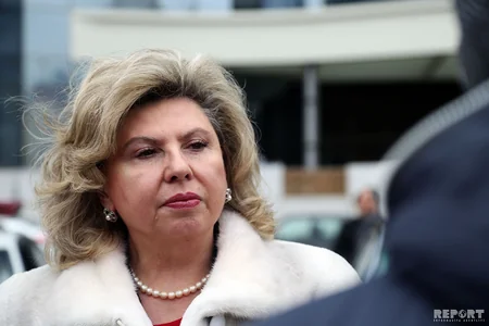 Russian Commissioner for Human Rights visits Memorial to Khojaly victims - PHOTO