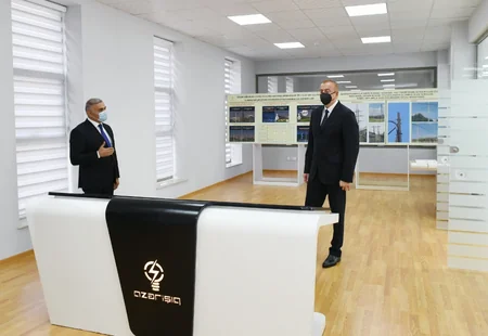“Azərişıq” ASC-nin Balakən Avtomatik İdarəetmə və Nəzarət Mərkəzi istifadəyə verilib