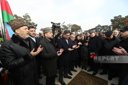 Şəhid Orxan Əsgərov İkinci Şəhidlər xiyabanında dəfn edilib - YENİLƏNİB-5